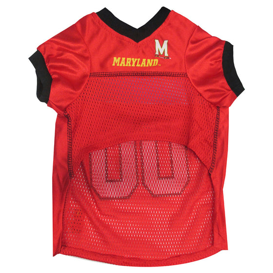 Maryland Terrapins Dog Jersey by Pets First - 757 Sports Collectibles