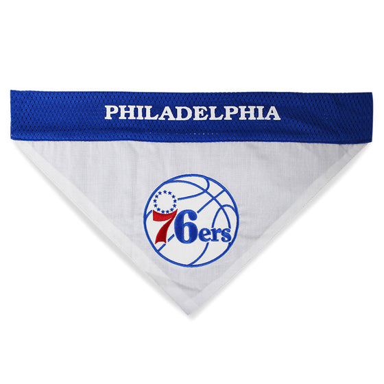 Philadelphia 76ers Reversible Home & Away Pet Bandana - 757 Sports Collectibles
