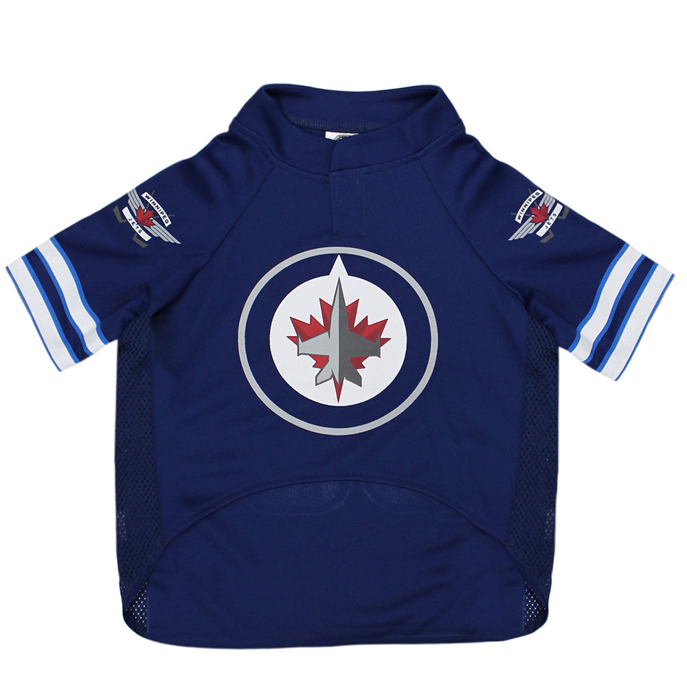 Winnipeg Jets Dog Jersey by Pets First - 757 Sports Collectibles