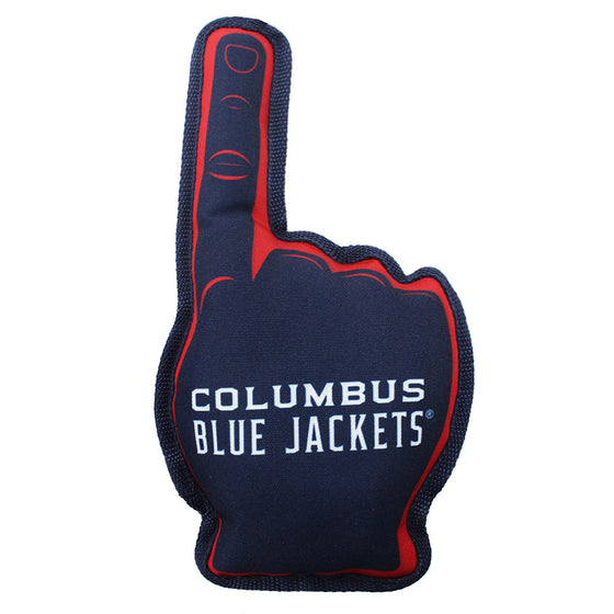 Columbus Blue Jackets #1 Fan Pet Toy by Pets First - 757 Sports Collectibles