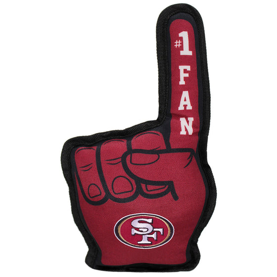 San Francisco 49ers #1 Fan Pet Toy by Pets First
