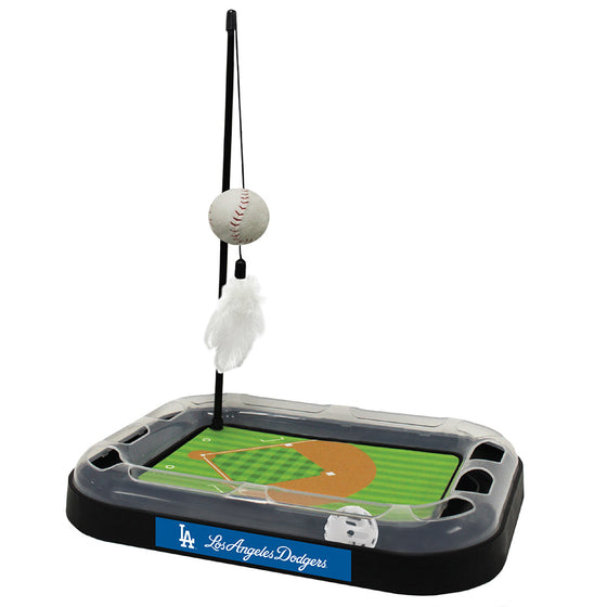 Los Angeles Dodgers Baseball Cat Scratcher Toy by Pets First