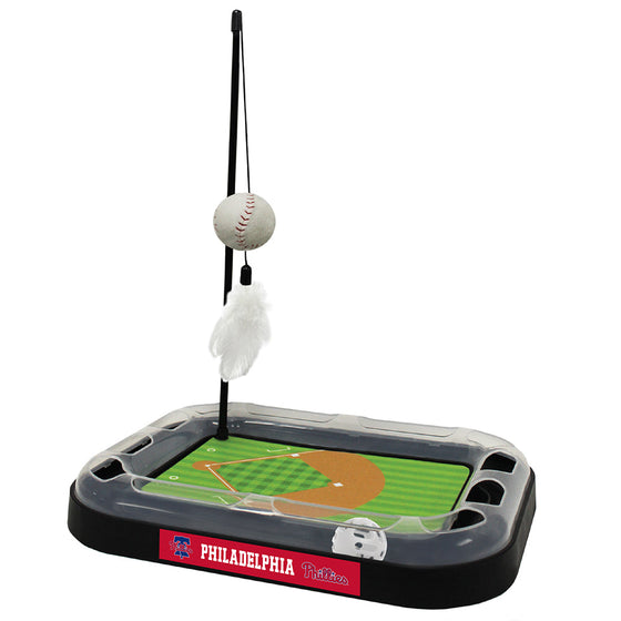 Philadelphia Phillies Baseball Cat Scratcher Toy by Pets First