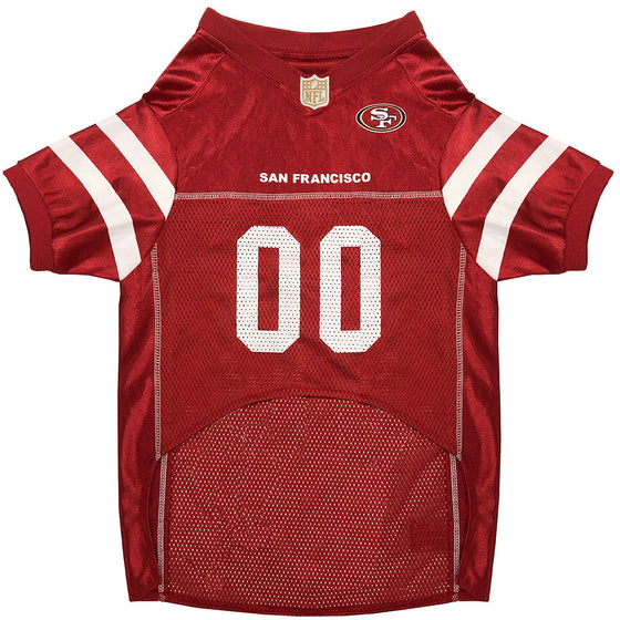 San Francisco 49ers Mesh NFL Jerseys by Pets First - 757 Sports Collectibles
