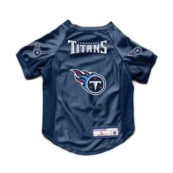 Tennessee Titans Pet Jersey Stretch Size Big Dog