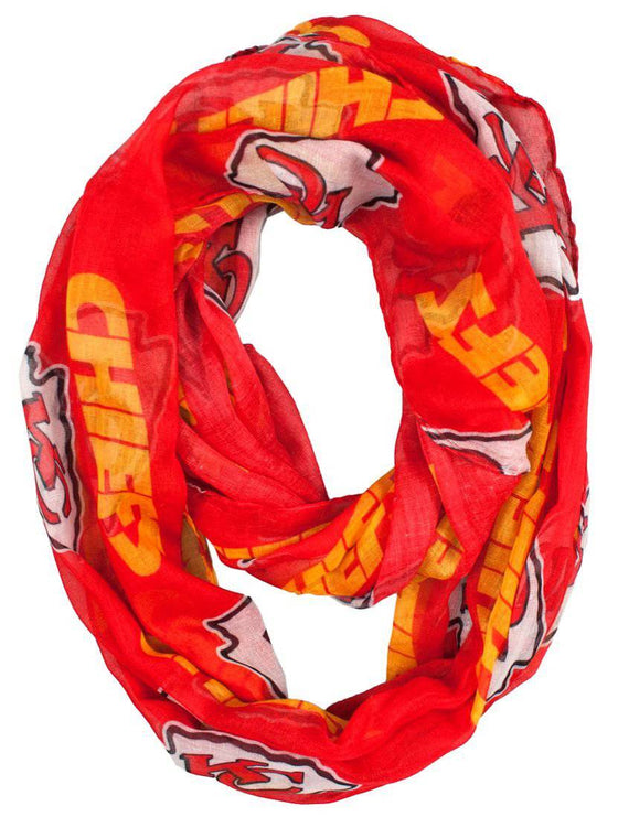 Kansas City Chiefs Infinity Scarf (CDG) - 757 Sports Collectibles