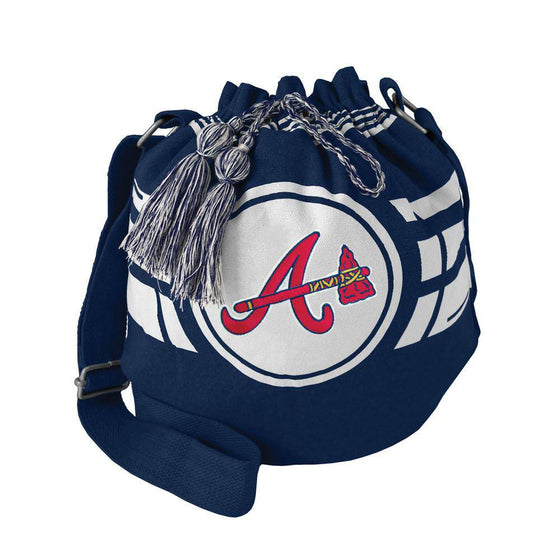 Atlanta Braves Ripple Drawstring Bucket Bag (CDG) - 757 Sports Collectibles