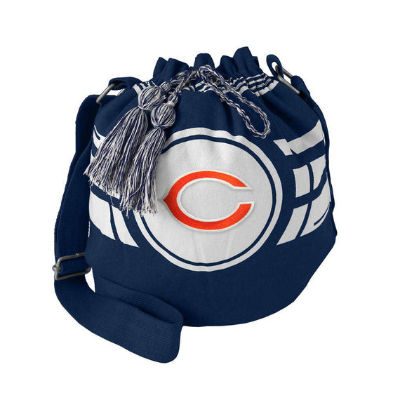 Chicago Bears Ripple Drawstring Bucket Bag (CDG) - 757 Sports Collectibles