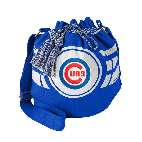 Chicago Cubs Ripple Drawstring Bucket Bag (CDG) - 757 Sports Collectibles