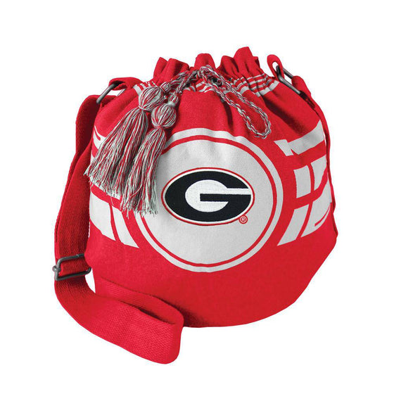 Georgia Bulldogs Ripple Drawstring Bucket Bag (CDG) - 757 Sports Collectibles