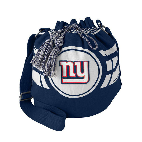 New York Giants Ripple Drawstring Bucket Bag (CDG) - 757 Sports Collectibles