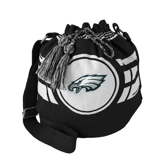 Philadelphia Eagles Ripple Drawstring Bucket Bag (CDG) - 757 Sports Collectibles