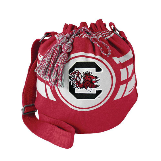 South Carolina Gamecocks Ripple Drawstring Bucket Bag (CDG) - 757 Sports Collectibles