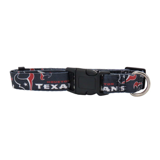 Houston Texans Pet Collar Size M (CDG) - 757 Sports Collectibles