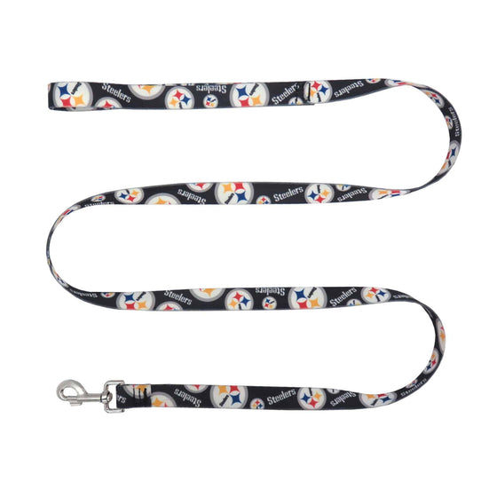 Pittsburgh Steelers Pet Leash 1x60 (CDG) - 757 Sports Collectibles
