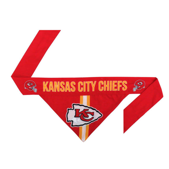 Kansas City Chiefs Pet Bandanna Size S (CDG) - 757 Sports Collectibles