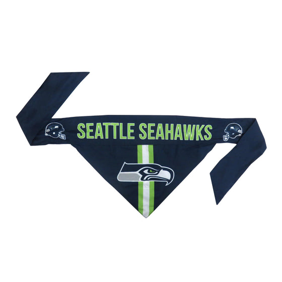 Seattle Seahawks Pet Bandanna Size L (CDG) - 757 Sports Collectibles