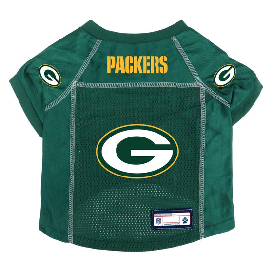 Green Bay Packers Pet Jersey Size XS (CDG) - 757 Sports Collectibles