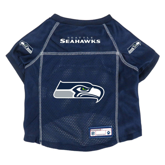 Seattle Seahawks Pet Jersey Size L (CDG) - 757 Sports Collectibles