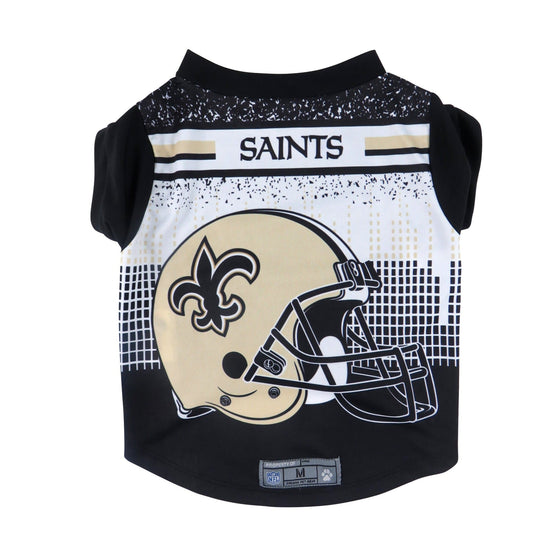 New Orleans Saints Pet Performance Tee Shirt Size XS (CDG) - 757 Sports Collectibles