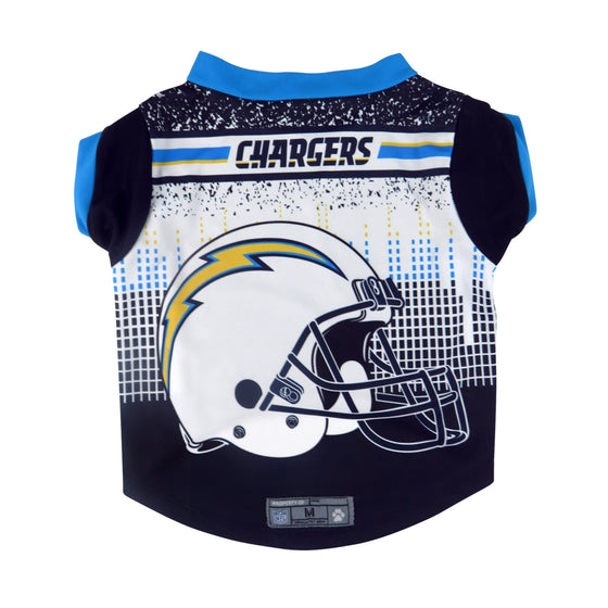 Los Angeles Chargers Pet Performance Tee Shirt Size XS (CDG) - 757 Sports Collectibles