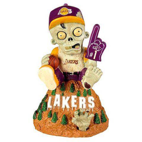 Los Angeles Lakers Zombie Figurine - On Logo (CDG) - 757 Sports Collectibles