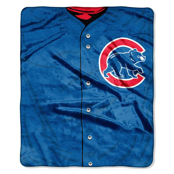 Chicago Cubs Blanket 50x60 Raschel Jersey Design (CDG) - 757 Sports Collectibles