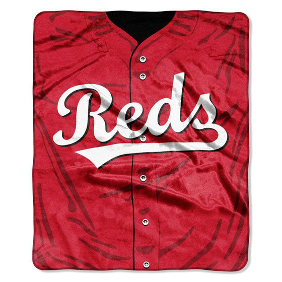 Cincinnati Reds Blanket 50x60 Raschel Jersey Design (CDG) - 757 Sports Collectibles