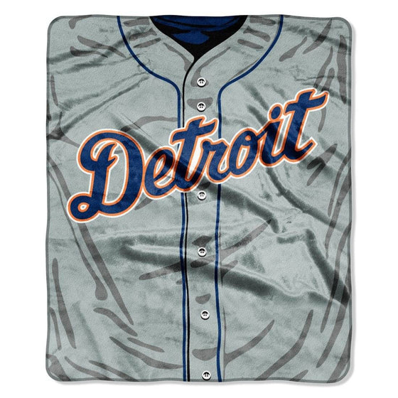 Detroit Tigers Blanket 50x60 Raschel Jersey Design (CDG) - 757 Sports Collectibles