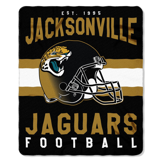 Jacksonville Jaguars Blanket 50x60 Fleece Singular Design (CDG) - 757 Sports Collectibles