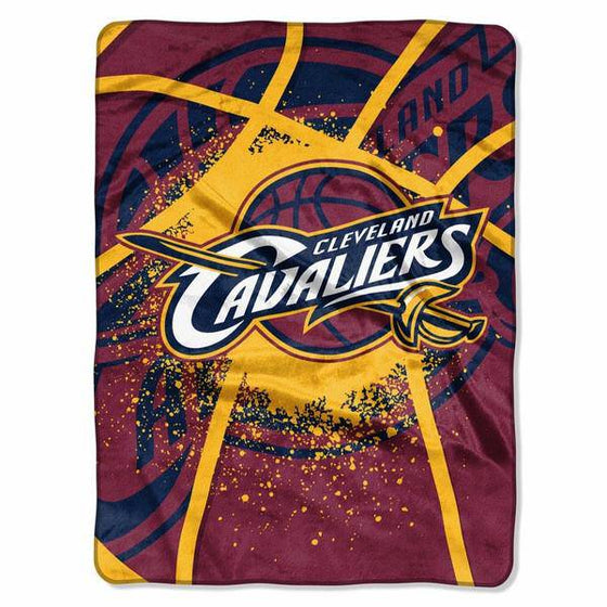 Cleveland Cavaliers Blanket 60x80 Raschel Shadow Play Design (CDG) - 757 Sports Collectibles