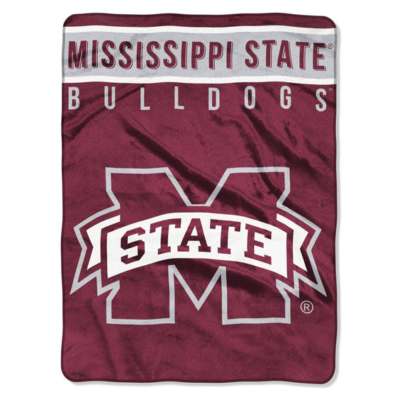 Mississippi State Bulldogs Blanket 60x80 Raschel Basic Design Special Order (CDG) - 757 Sports Collectibles
