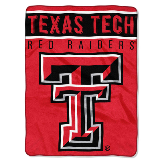 Texas Tech Red Raiders Blanket 60x80 Raschel Basic Design Special Order (CDG) - 757 Sports Collectibles
