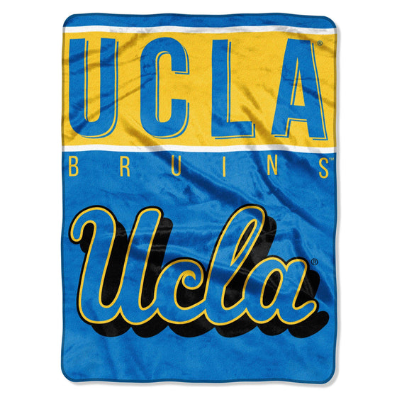UCLA Bruins Blanket 60x80 Raschel Basic Design Special Order (CDG) - 757 Sports Collectibles