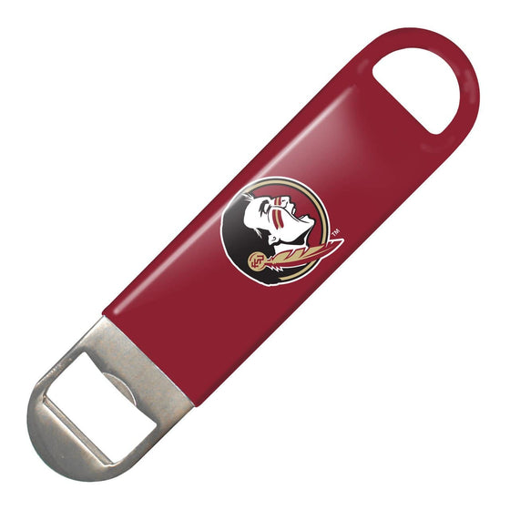 NCAA Florida State FSU Seminoles Tide Vinyl Covered Long Neck Bottle Opener - 757 Sports Collectibles
