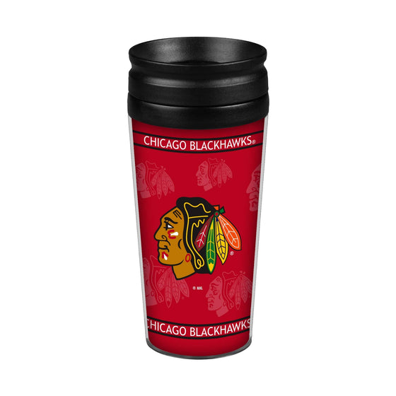 Chicago Blackhawks 14oz. Full Wrap Travel Mug (CDG) - 757 Sports Collectibles