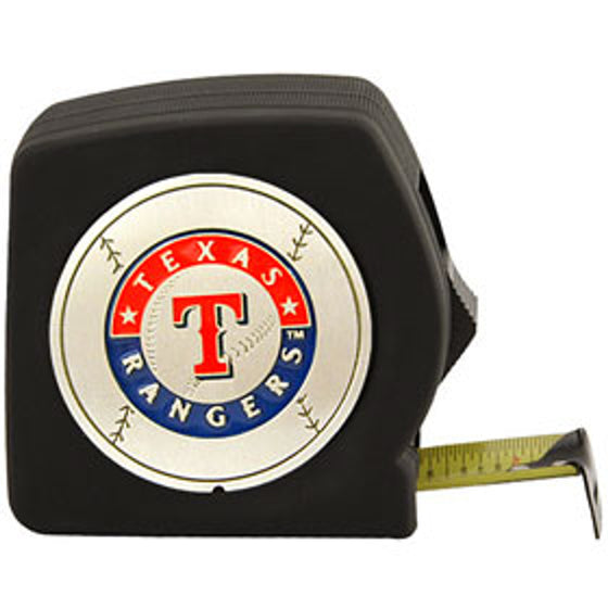 Texas Rangers Black Tape Measure CO - 757 Sports Collectibles