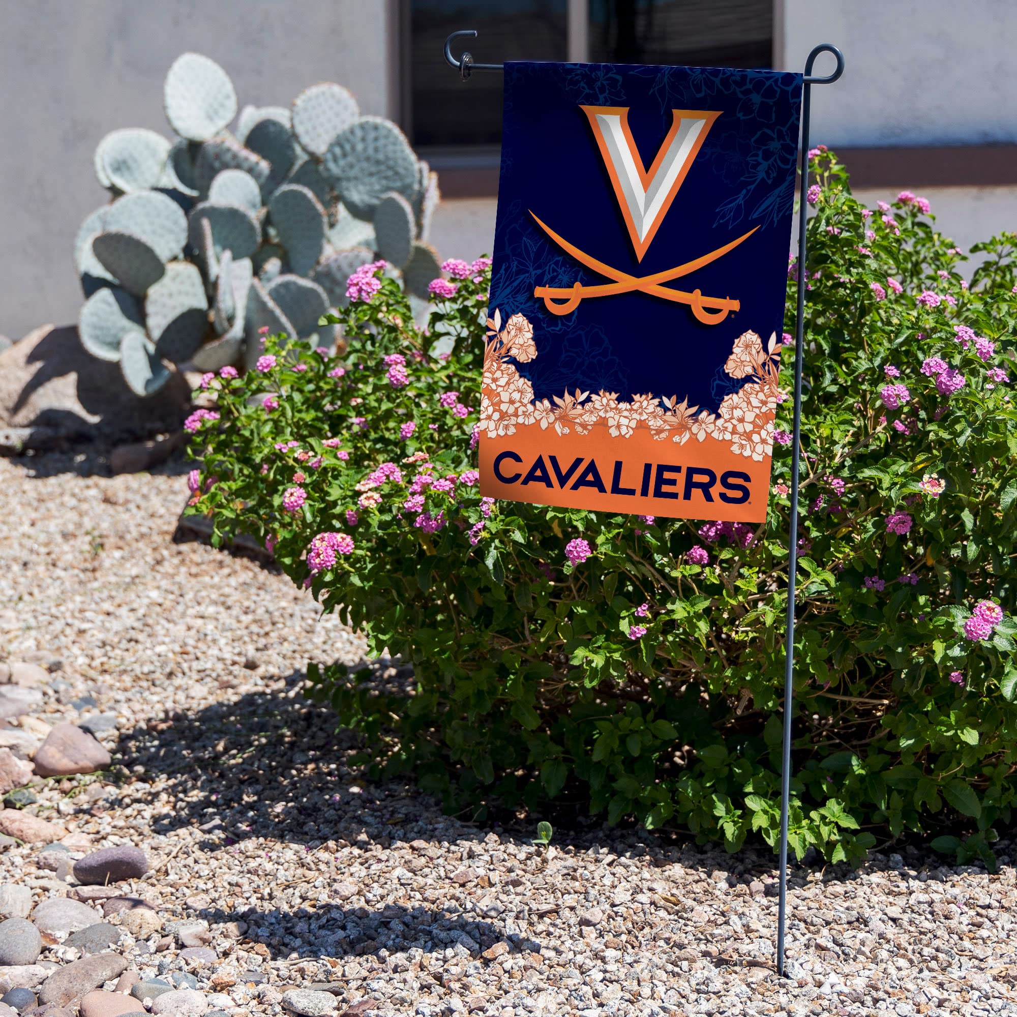 Rico Industries NCAA Virginia Cavaliers Primary 13" x 18" Double Sided Garden Flag - 757 Sports Collectibles