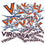 University of Virginia Sticker Cavaliers UVA Wahoos Stickers Vinyl Decals Laptop Water Bottle Car Scrapbook T1 (Type 1-1) - 757 Sports Collectibles