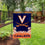 Rico Industries NCAA Virginia Cavaliers Primary 13" x 18" Double Sided Garden Flag - 757 Sports Collectibles