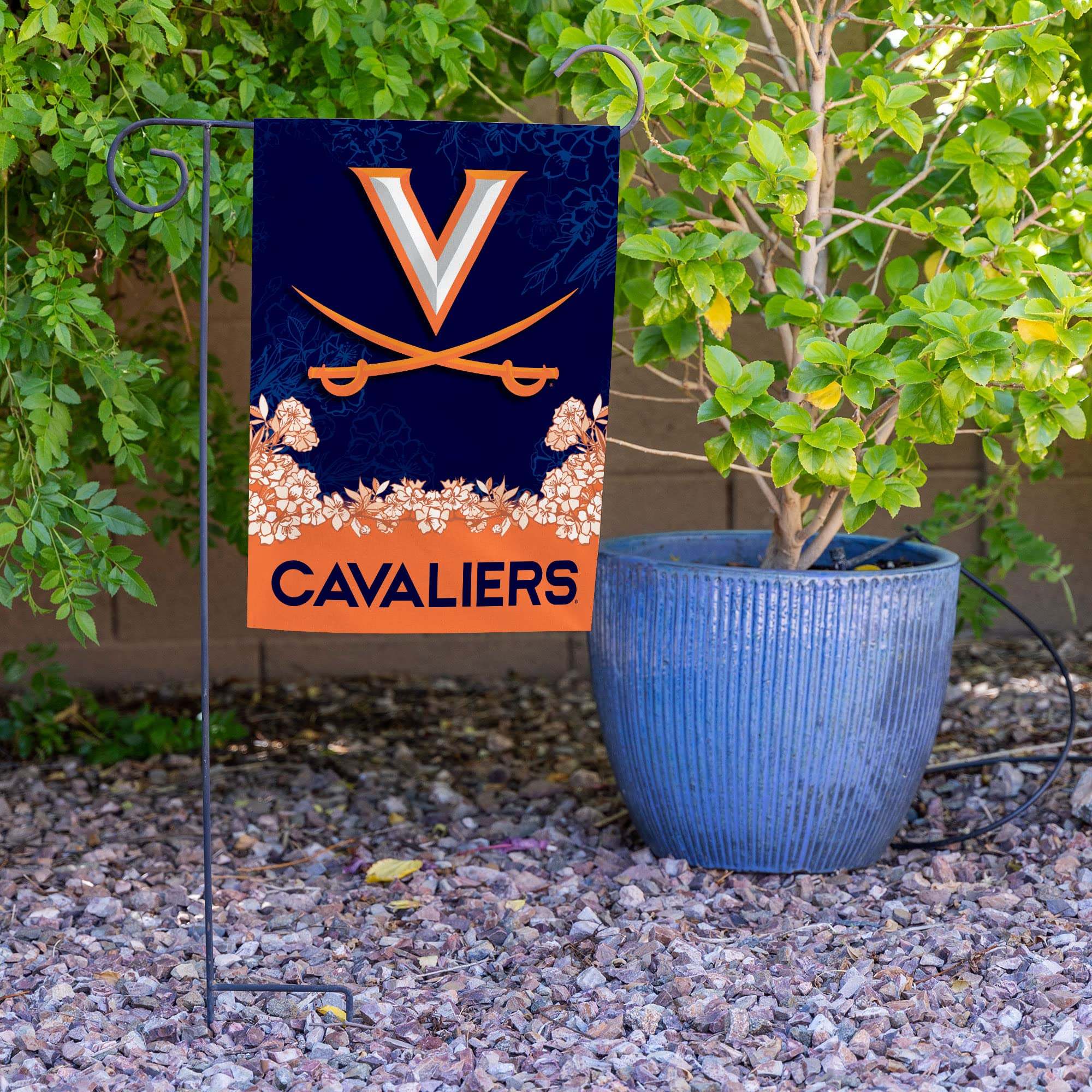 Rico Industries NCAA Virginia Cavaliers Primary 13" x 18" Double Sided Garden Flag - 757 Sports Collectibles