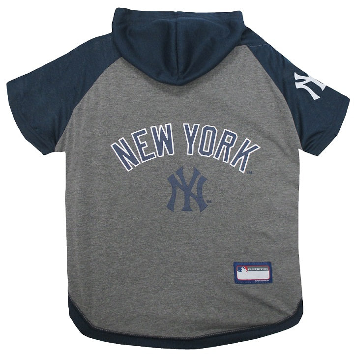 New York Yankees Hoody Dog Tee Pets First