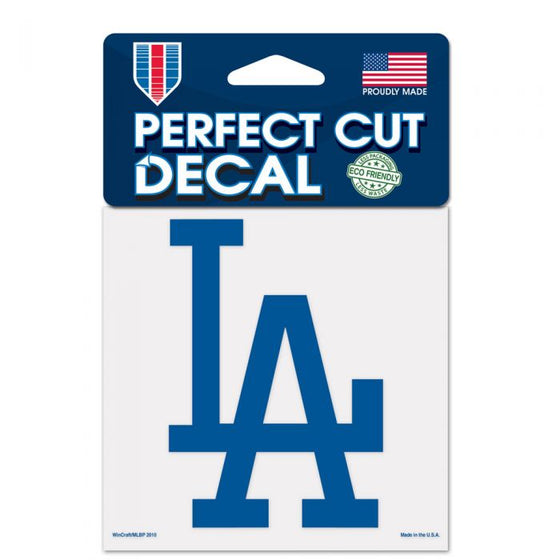 Los Angeles Dodgers Perfect Cut Color Decal 4" x 4"