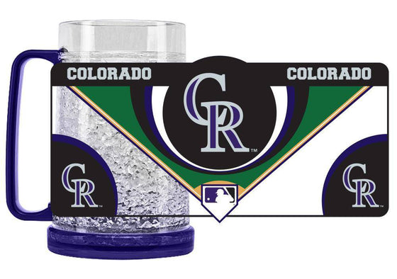 Colorado Rockies Mug Crystal Freezer Style Special Order (CDG) - 757 Sports Collectibles
