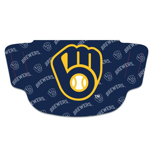 Milwaukee Brewers Face Mask Fan Gear Special Order