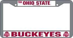 Ohio State Buckeyes Chrome License Plate Frame (CDG) - 757 Sports Collectibles