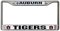 Auburn Tigers Chrome License Plate Frame (CDG) - 757 Sports Collectibles