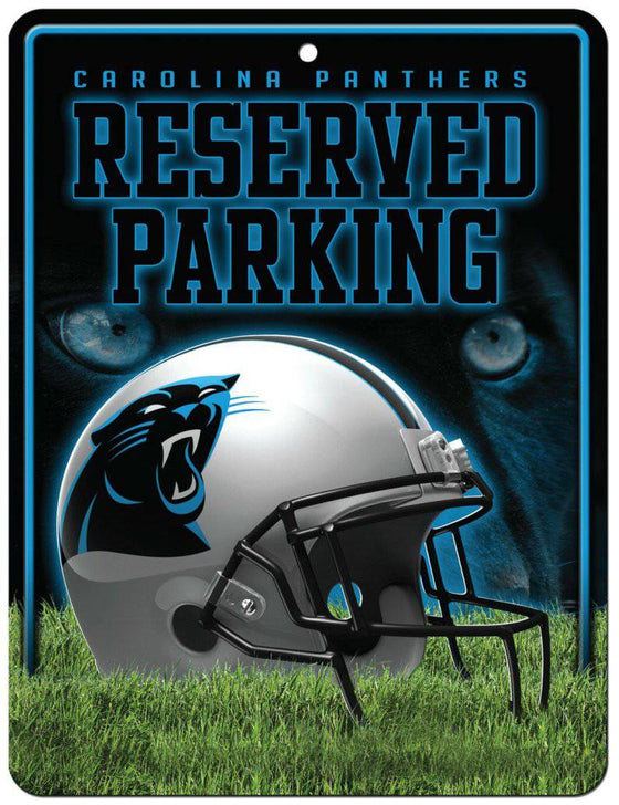 Carolina Panthers Metal Parking Sign (CDG) - 757 Sports Collectibles