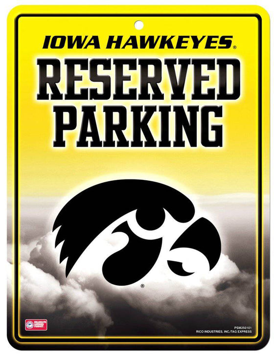 Iowa Hawkeyes Metal Parking Sign (CDG) - 757 Sports Collectibles