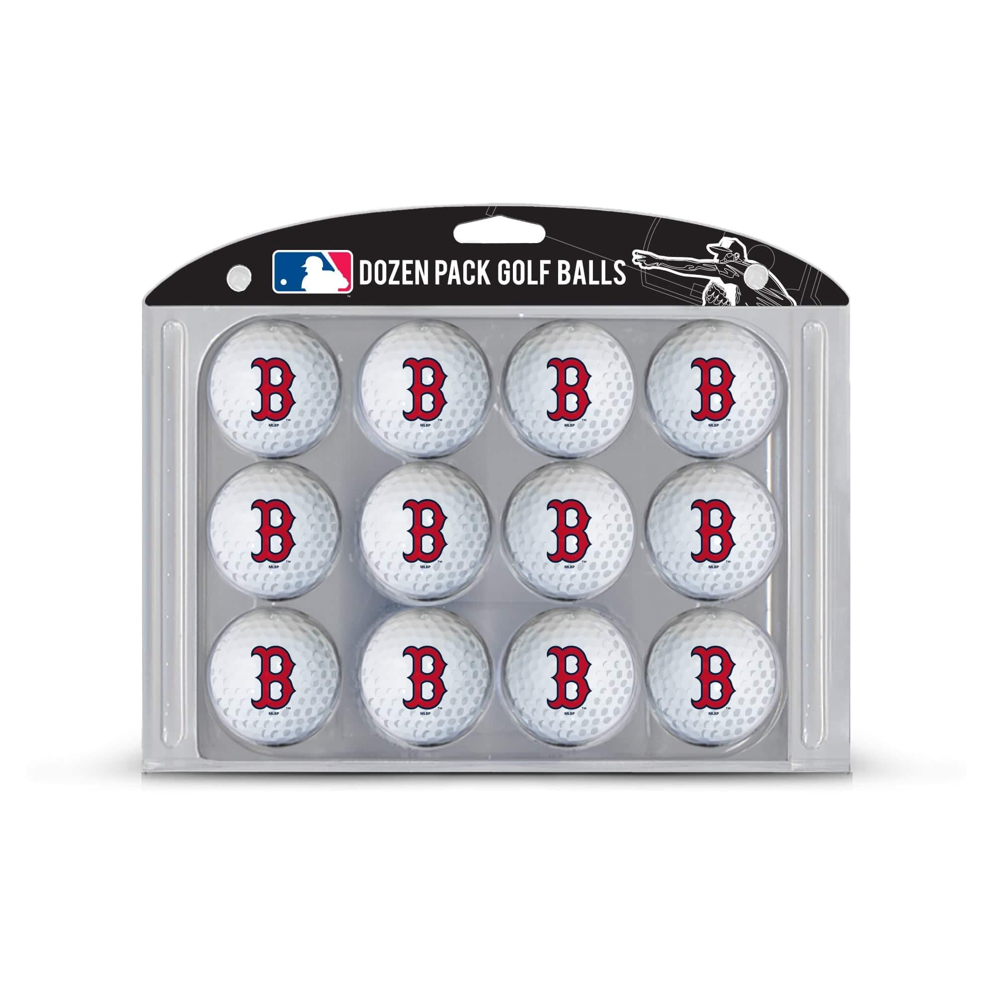 Boston Red Sox Golf Balls, 12 Pack - 757 Sports Collectibles